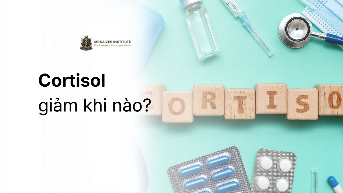 Cortisol giảm khi nào và vì sao khiến cơ thể năng lượng