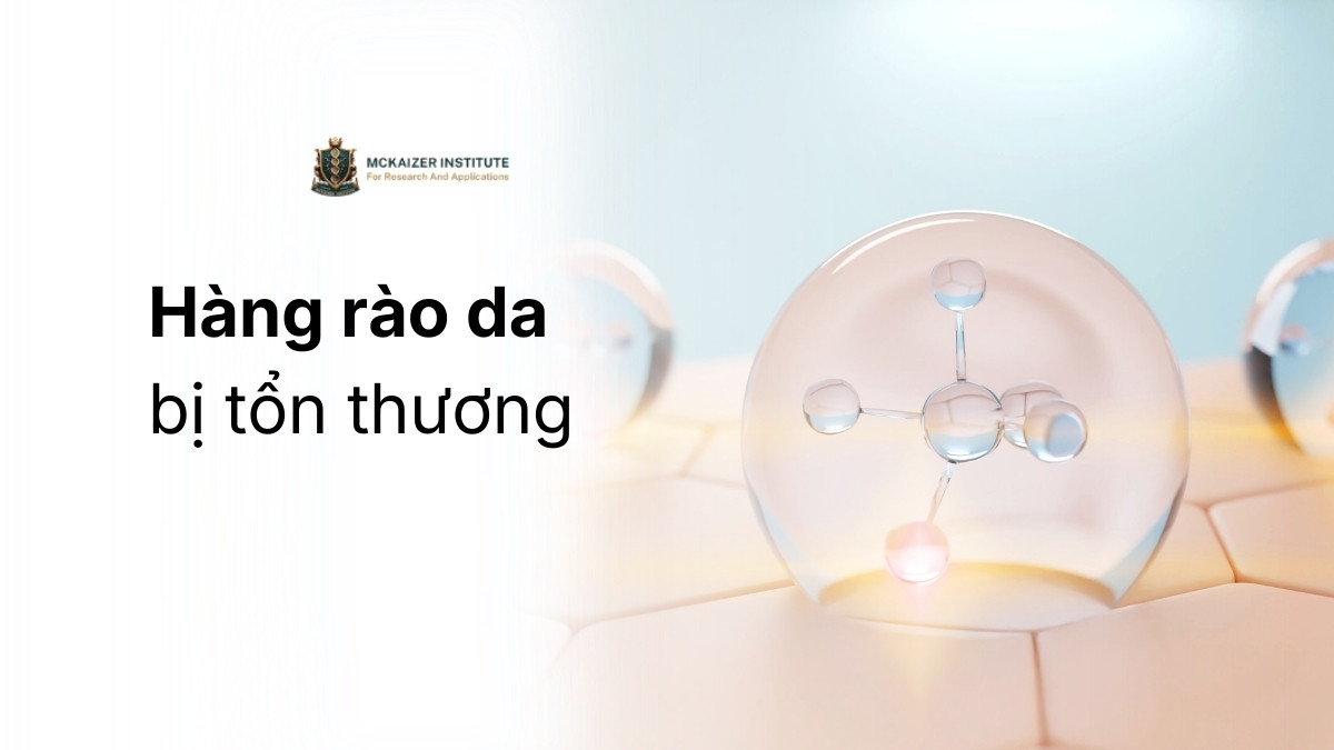 Hàng rào da bị tổn thương ảnh hưởng thế nào đến quá trình lão hóa