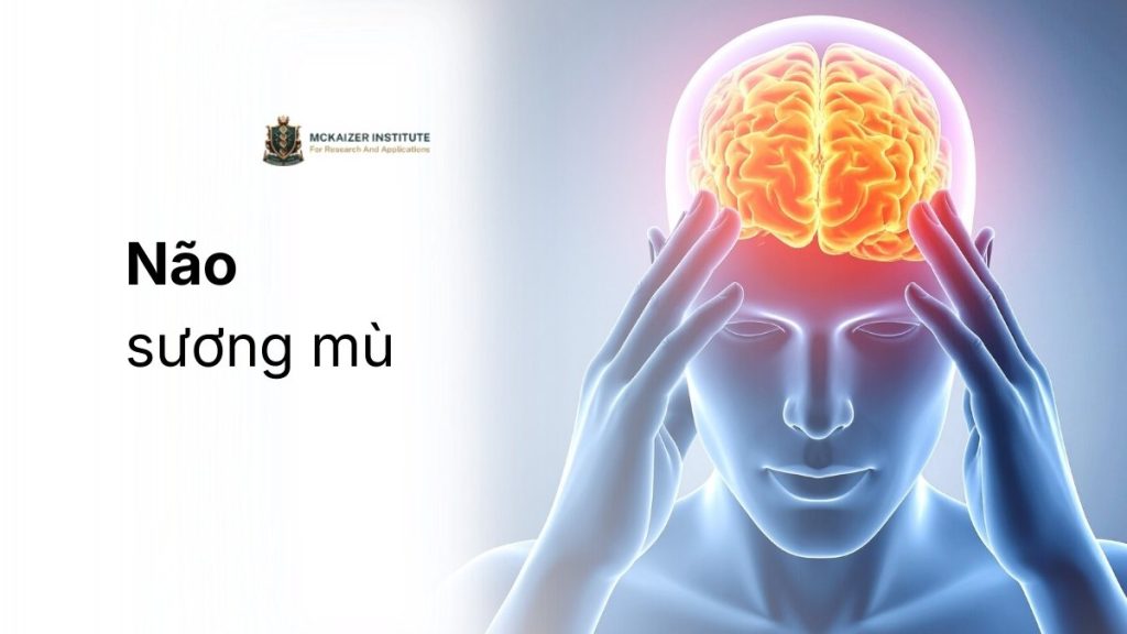 Não sương mù khi não hoạt động kém do thiếu năng lượng nền tảng