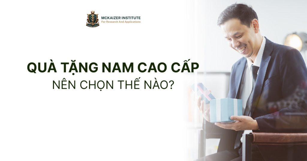 Quà tặng nam cao cấp gắn với xu hướng tối ưu sức khỏe và hiệu suất sống