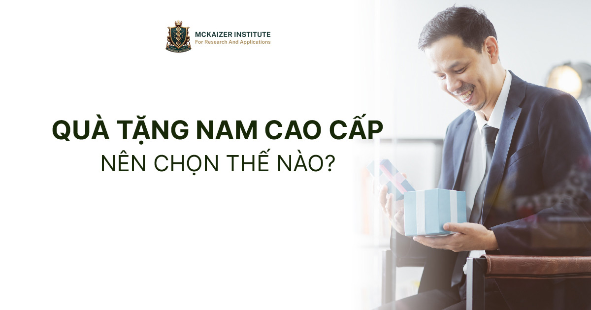 Quà tặng nam cao cấp gắn với xu hướng tối ưu sức khỏe và hiệu suất sống