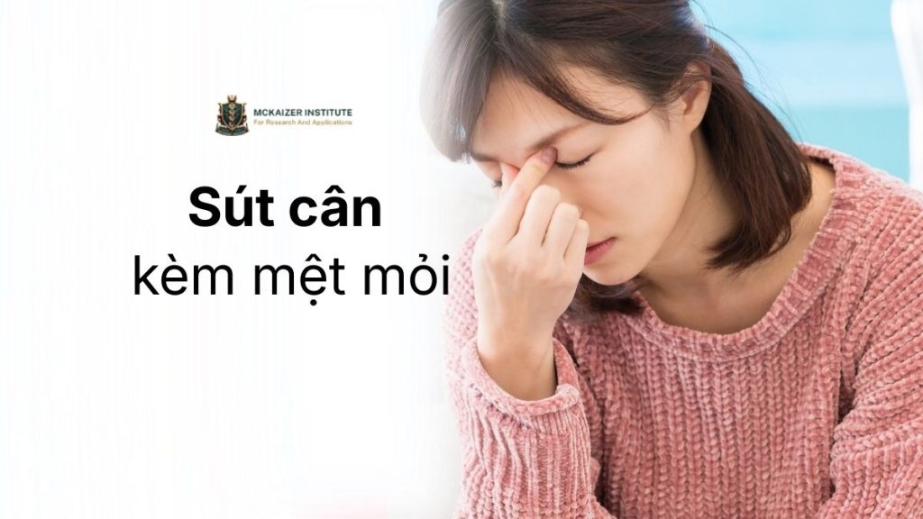 Sút cân kèm mệt mỏi là dấu hiệu cảnh báo vấn đề gì trong cơ thể