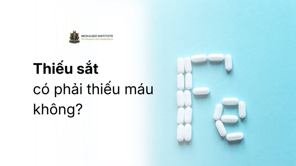 Thiếu sắt có phải thiếu máu không? Tại sao bị mệt mỏi kéo dài?