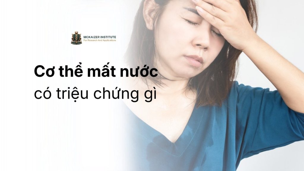Cơ thể mất nước