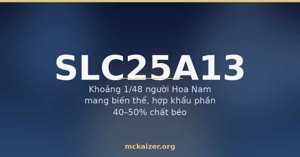 Gen SLC25A13 citrin, cơm trắng và chế độ ăn giàu đạm béo